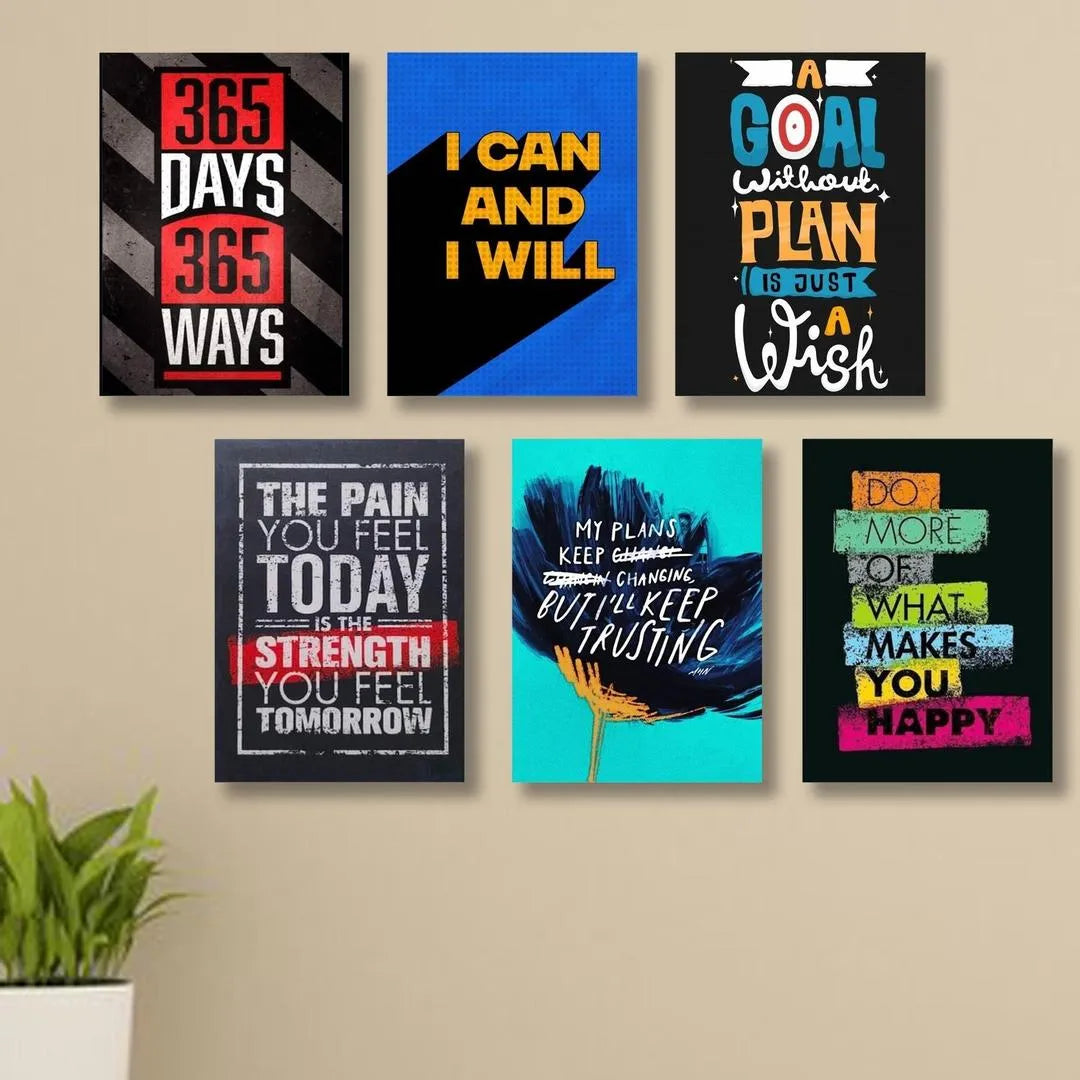 Modern Men's MDF Wall Art | Stylish Wall Decor for Bedroom, Office & Man Cave Vael Decor