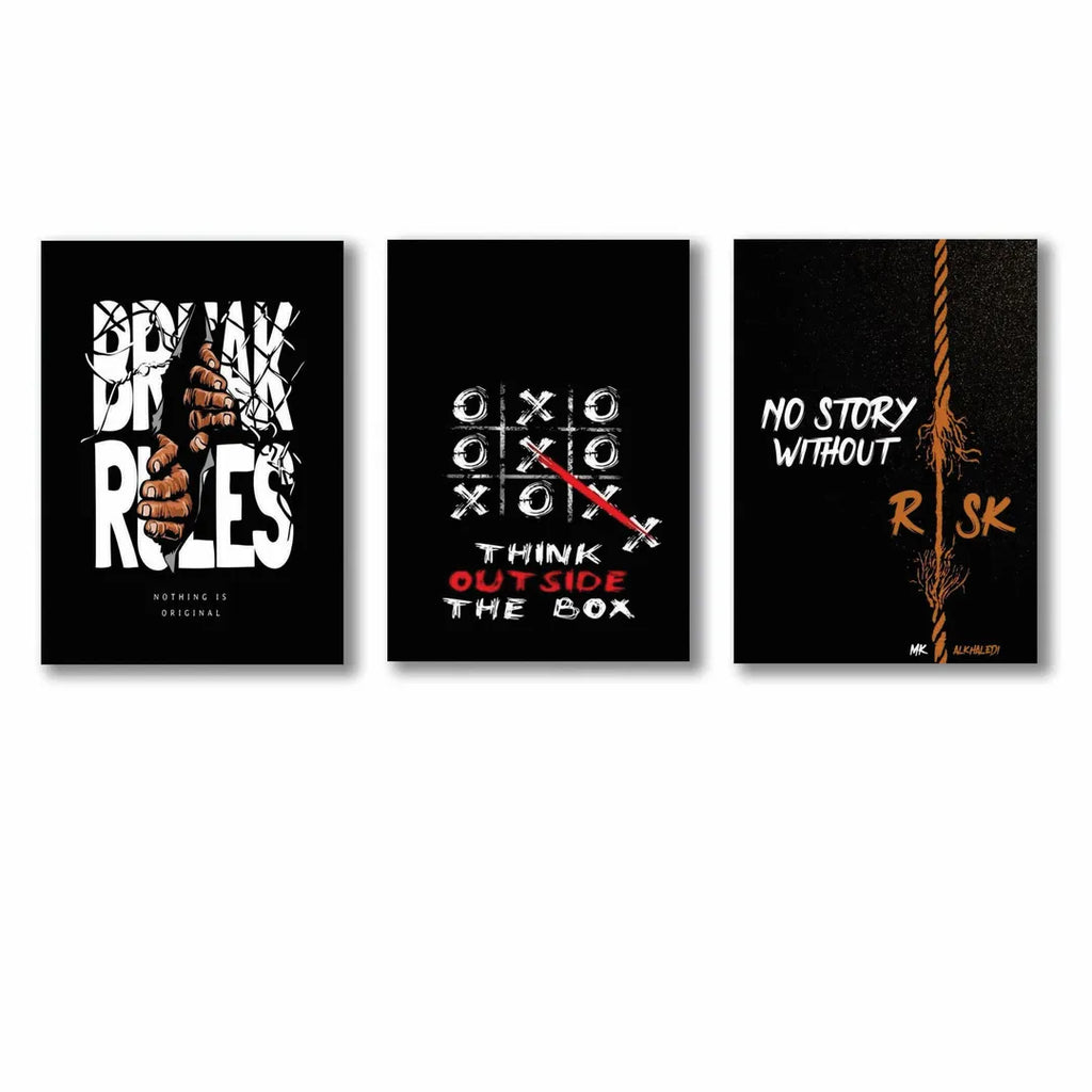 Modern Men's MDF Wall Art | Stylish Wall Decor for Bedroom, Office & Man Cave Vael Decor