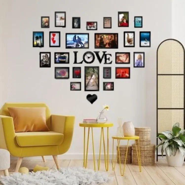 Tree Design Wooden Wall Decor Set of 1 | Modern Rustic Wooden Wall Frames Vael Decor