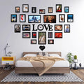 Tree Design Wooden Wall Decor Set of 1 | Modern Rustic Wooden Wall Frames Vael Decor