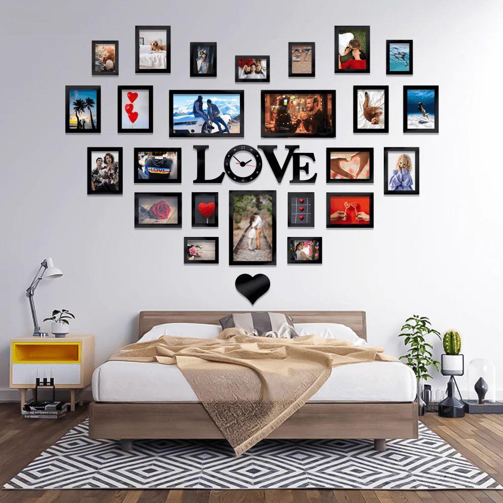 Tree Design Wooden Wall Decor Set of 1 | Modern Rustic Wooden Wall Frames Vael Decor