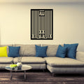 Islamic Calligraphy Wall Art | Premium MDF Wooden Islamic Verse Wall Decor Vael Decor