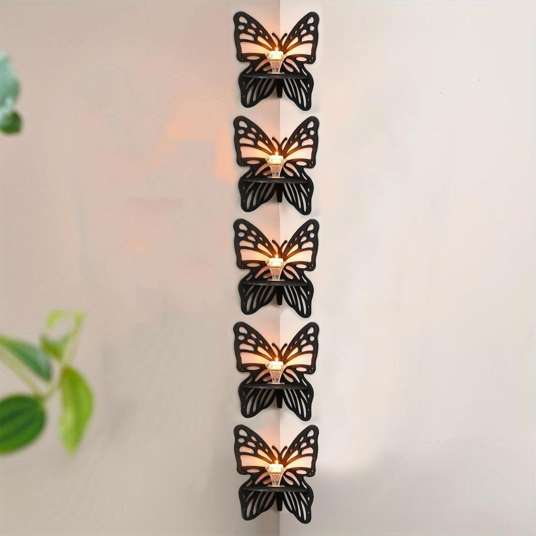 Flower Design Wooden Wall Decor Set of 1 | Modern Rustic Wooden Wall Frames Vael Decor