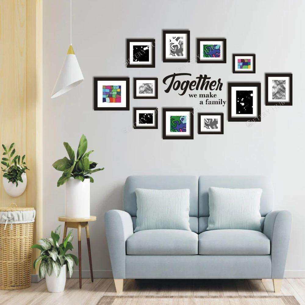 Tree Design Wooden Wall Decor Set of 1 | Modern Rustic Wooden Wall Frames Vael Decor