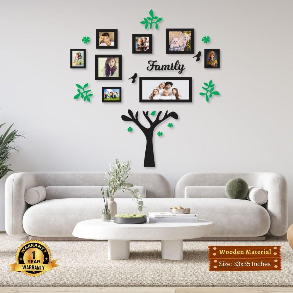 Modern MDF Wall Art Decor | Large 3D Wooden Wall Hanging Vael Decor