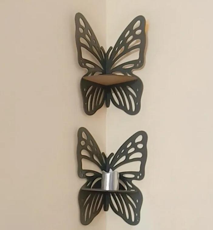 Flower Design Wooden Wall Decor Set of 1 | Modern Rustic Wooden Wall Frames Vael Decor