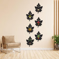 Modern MDF Wall Art Set of 6 | 7-Inch Ready-to-Hang Wall Decor Vael Decor
