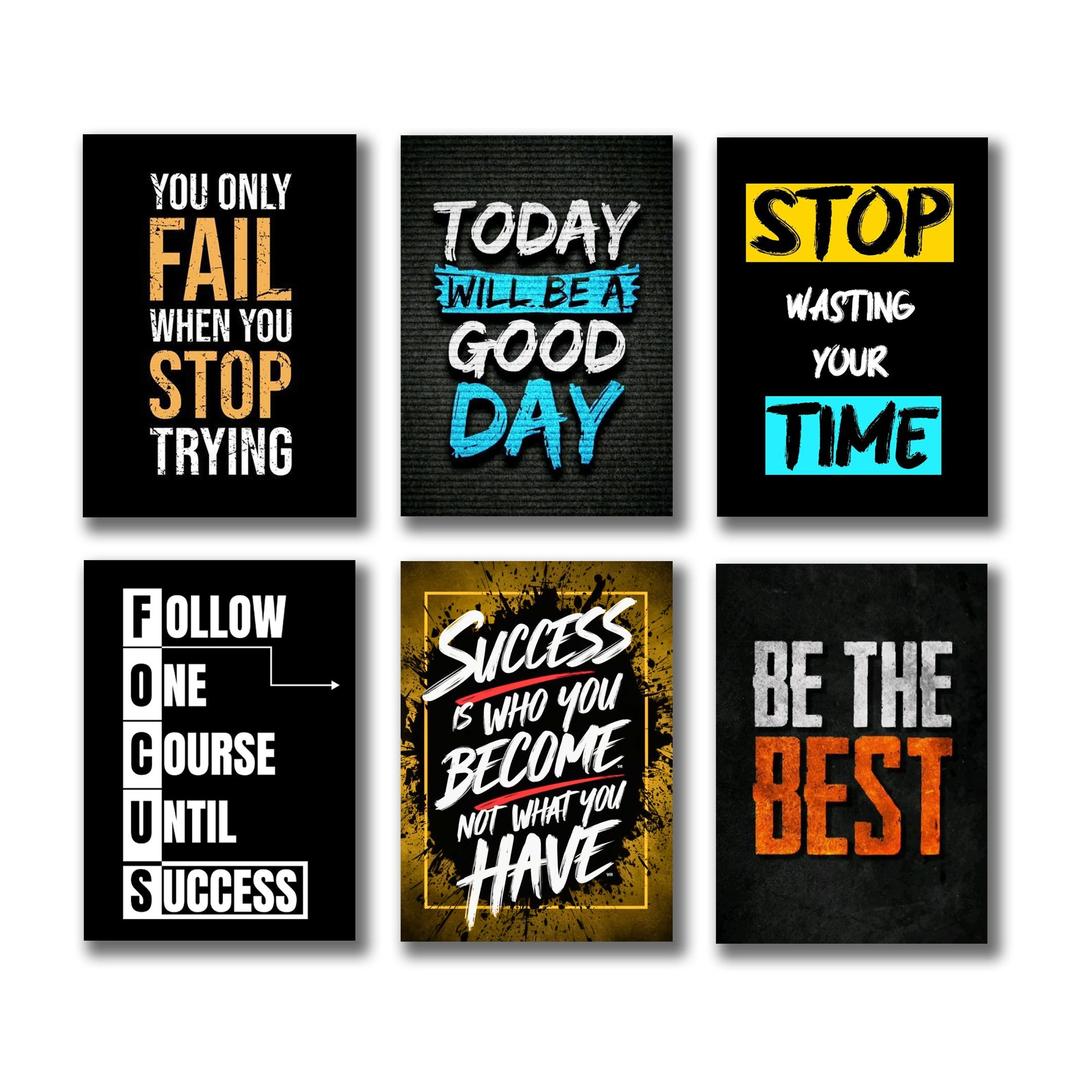 Modern Men's MDF Wall Art | Stylish Wall Decor for Bedroom, Office & Man Cave Vael Decor