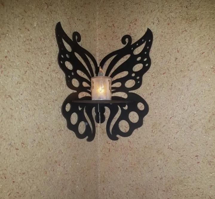 Flower Design Wooden Wall Decor Set of 2 | Modern Rustic Wooden Wall Frames Vael Decor