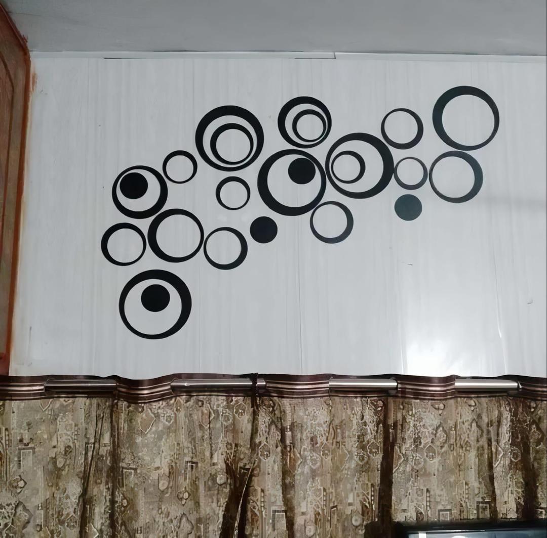 Large Abstract MDF Wall Art Set | 24-Piece Modern Wall Decor Vael Decor