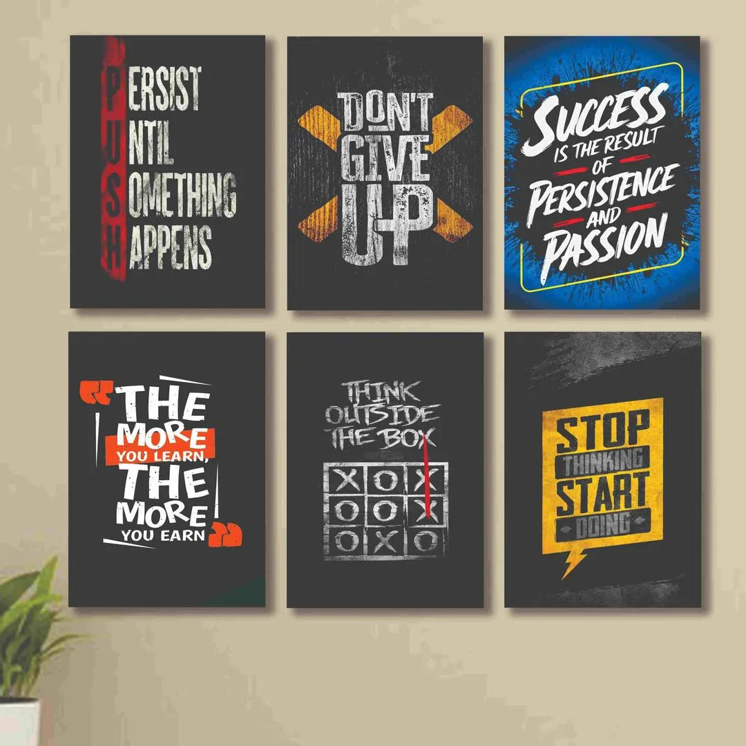 Modern Men's MDF Wall Art | Stylish Wall Decor for Bedroom, Office & Man Cave Vael Decor