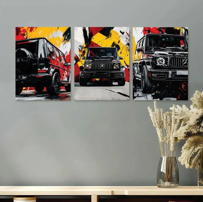 Modern Men's MDF Wall Art | Stylish Wall Decor for Bedroom, Office & Man Cave Vael Decor