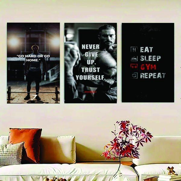 Modern Men's MDF Wall Art | Stylish Wall Decor for Bedroom, Office & Man Cave Vael Decor