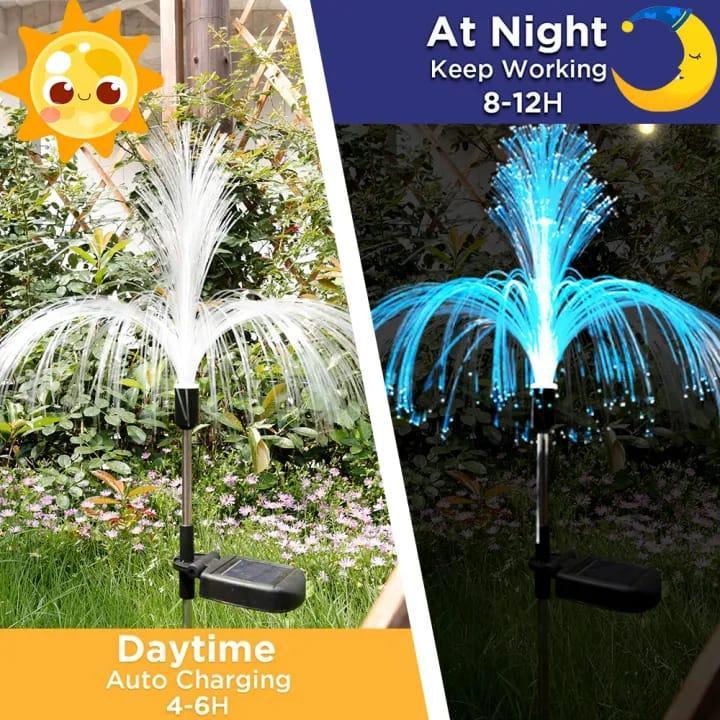 Solar LED Jellyfish Garden Light | Waterproof Color-Changing Outdoor Decorative Lamp Vael Decor