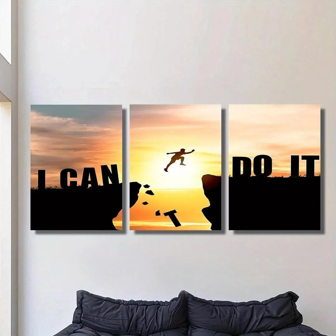 Modern Men's MDF Wall Art | Stylish Wall Decor for Bedroom, Office & Man Cave Vael Decor