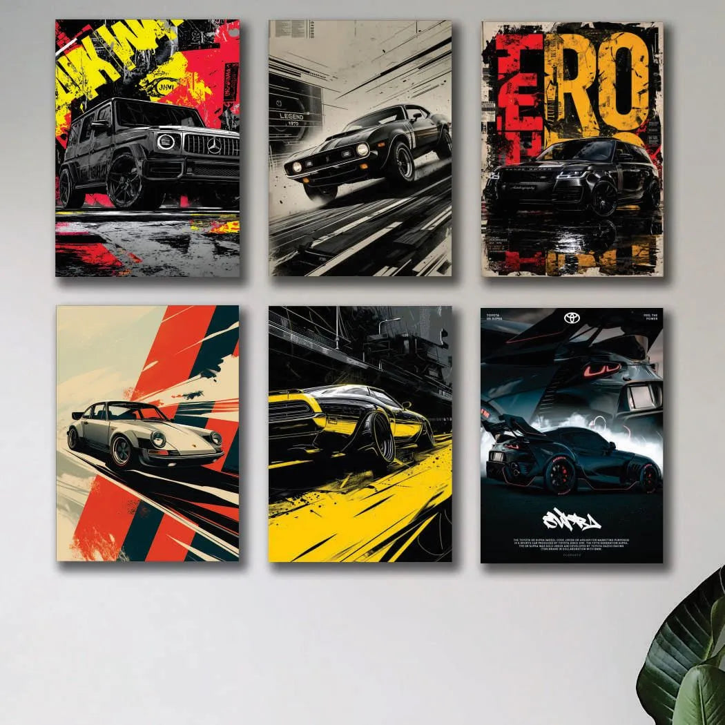 Modern Men's MDF Wall Art | Stylish Wall Decor for Bedroom, Office & Man Cave Vael Decor