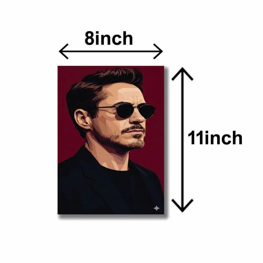 Modern Men's MDF Wall Art | Stylish Wall Decor for Bedroom, Office & Man Cave Vael Decor