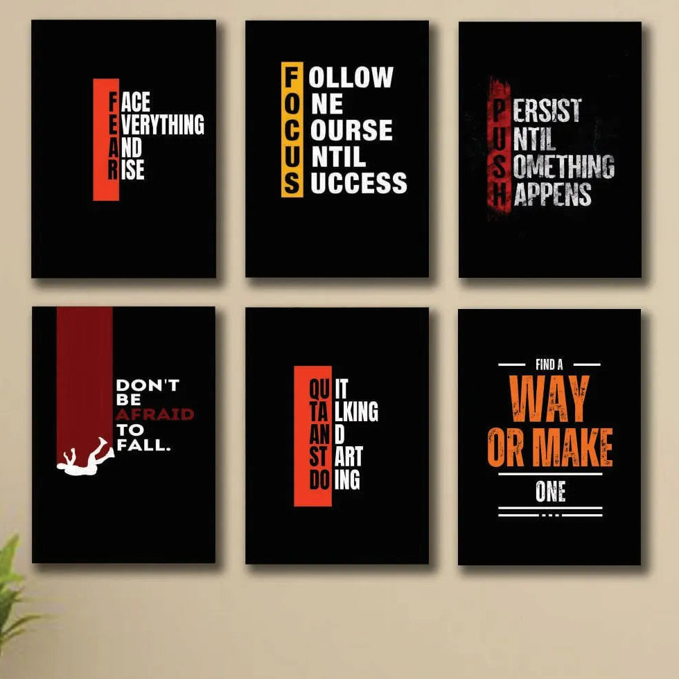 Modern Men's MDF Wall Art | Stylish Wall Decor for Bedroom, Office & Man Cave Vael Decor