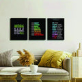 Modern Men's MDF Wall Art | Stylish Wall Decor for Bedroom, Office & Man Cave Vael Decor