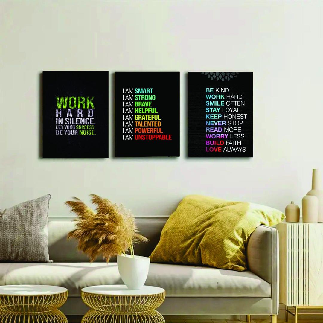Modern Men's MDF Wall Art | Stylish Wall Decor for Bedroom, Office & Man Cave Vael Decor