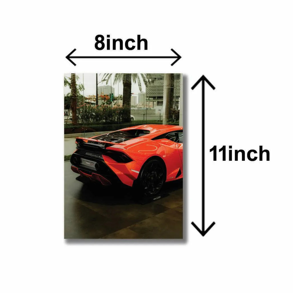 Modern Cars Wall Art Set of 3 | Premium MDF Wooden Wall Frames for Car Enthusiasts Vael Decor