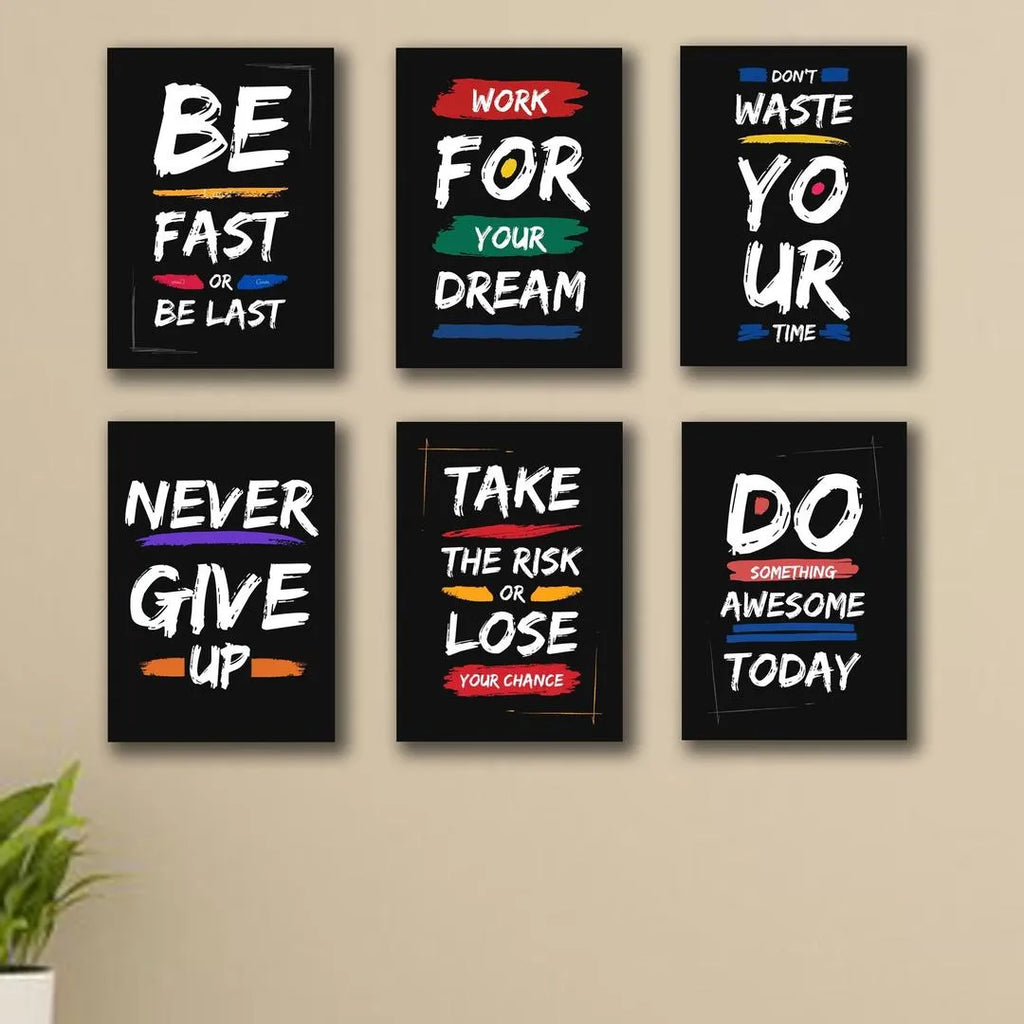 Modern Men's MDF Wall Art | Stylish Wall Decor for Bedroom, Office & Man Cave Vael Decor
