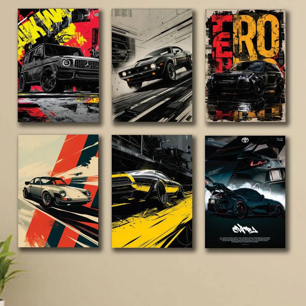 Modern Men's MDF Wall Art | Stylish Wall Decor for Bedroom, Office & Man Cave Vael Decor